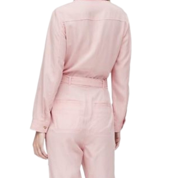New Banana Republic Tencil Flight Jumpsuit Pink, Women's 0 - Picture 3 of 6